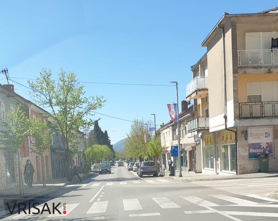 Ulice Ljubuškog za vrijeme koronavirusa