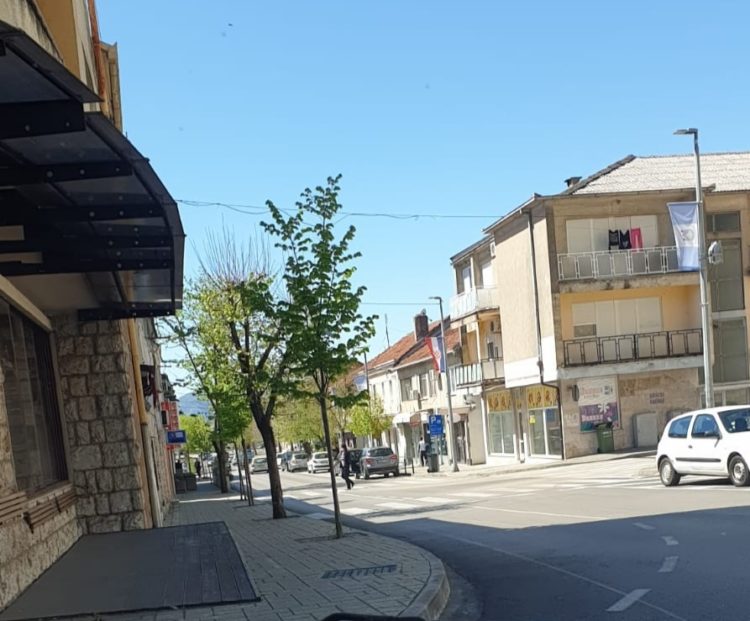 Ulice Ljubuškog za vrijeme koronavirusa