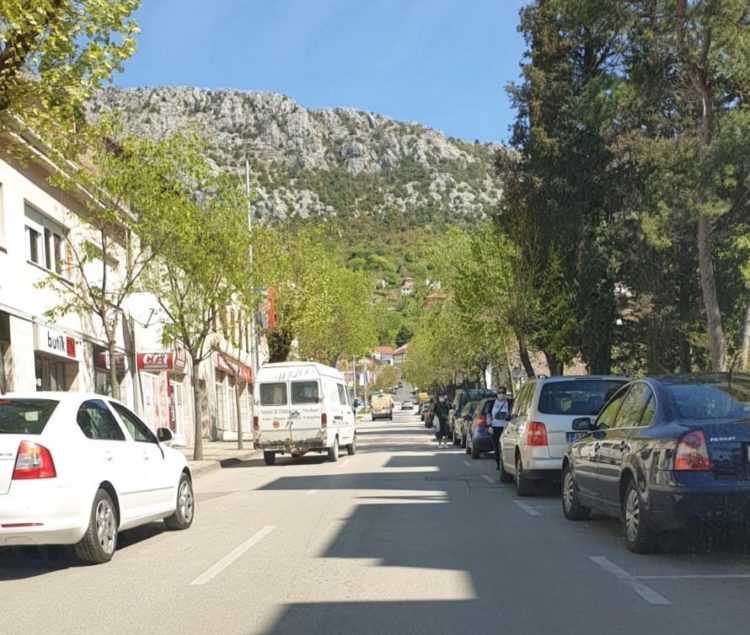 Ulice Ljubuškog za vrijeme koronavirusa