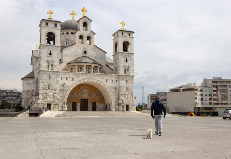 Puste ulice Podgorice