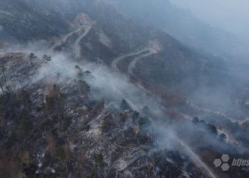 Požar na Rujištu kod Mostara nakon cjelovečernje borbe lokaliziran