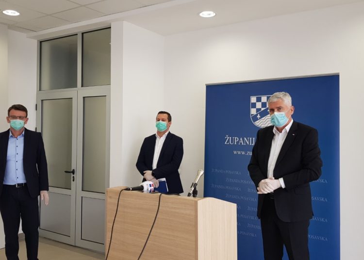 Čović posjetio Stožer civilne zaštite Županije Posavske i Županijsku bolnicu u Orašju