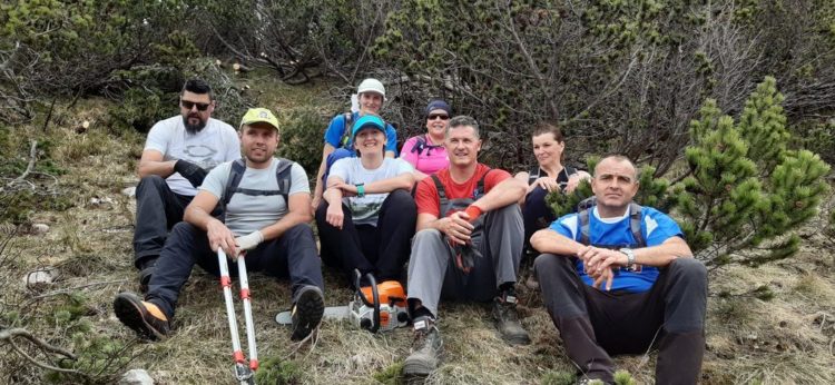 Popravljena staza na Vranu od Tronovca do Malog Visa