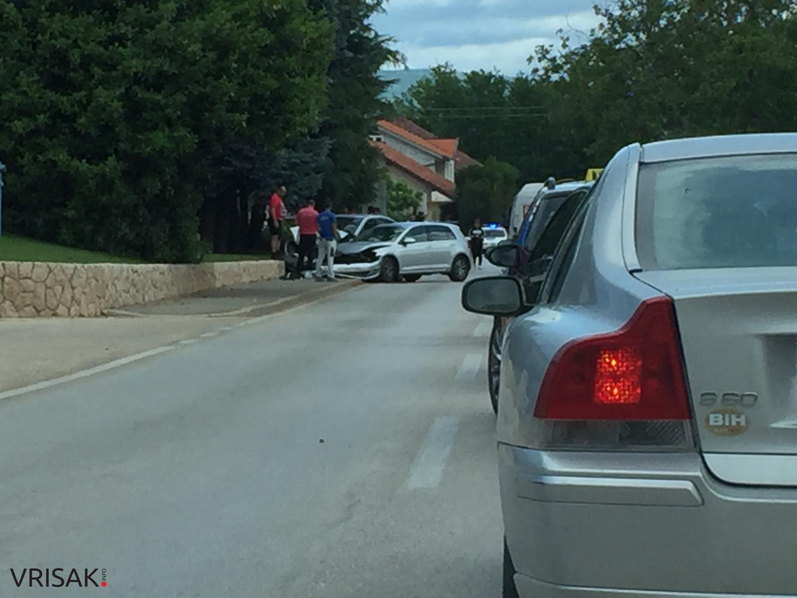 Široki Brijeg: Prometna nesreća na Trnu