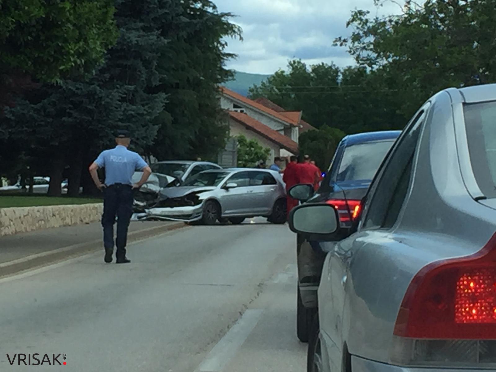 Široki Brijeg: Prometna nesreća na Trnu