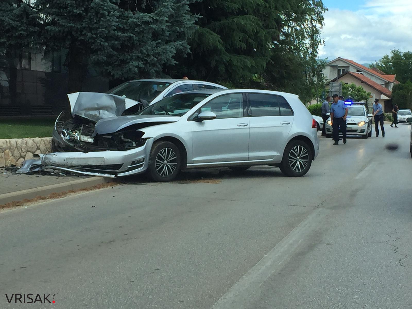 Široki Brijeg: Prometna nesreća na Trnu