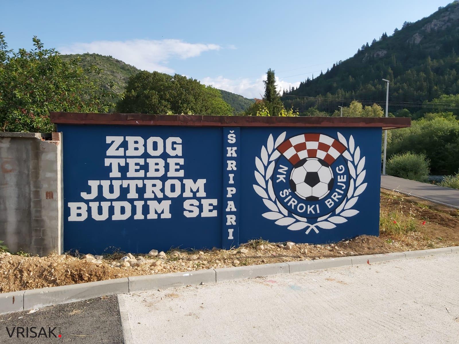 “Zbog tebe jutrom budim se”: Odličan grafit Škripara