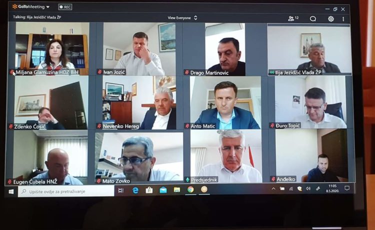 Čović, županijski premijeri i ravnatelji Uprava civilne zaštite: Podržana inicijativa za otvaranje ugostiteljskih objekata