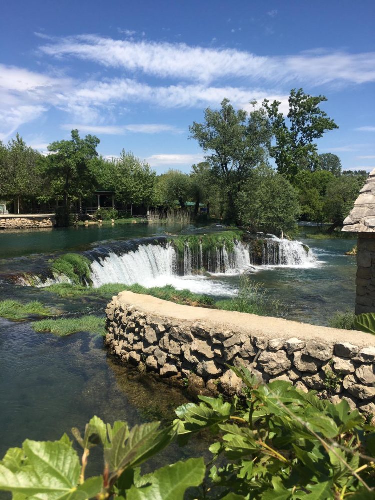 Čeveljuša, vodopad na rijeci Trebižat