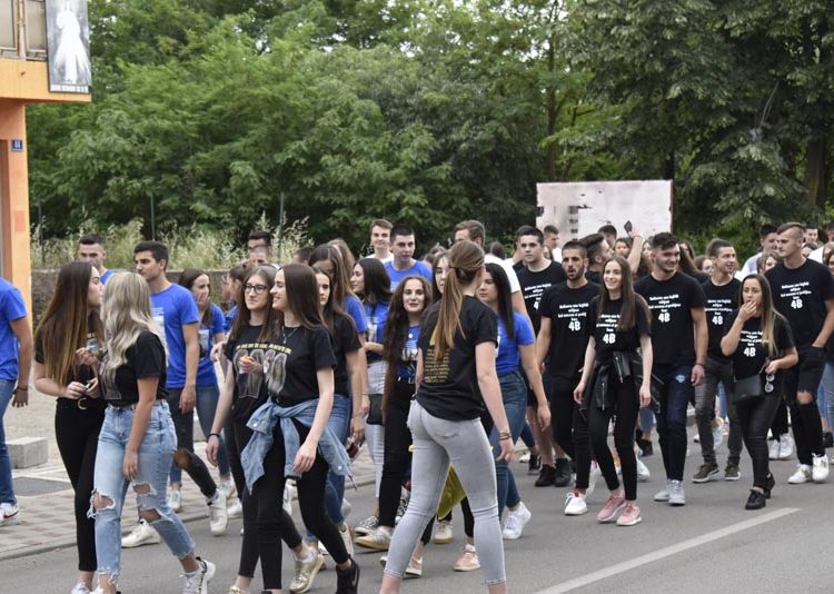 Norijada u Ljubuškom: Maturanti slave zadnji dan nastave