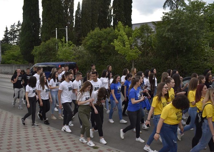 Norijada u Ljubuškom: Maturanti slave zadnji dan nastave