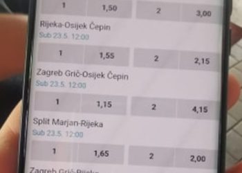 Kladionica u ponudu uvrstila temperature u hrvatskim gradovima