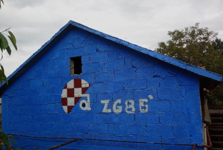 Široki Brijeg: Ljubav prema Dinamu preslikana na zid!