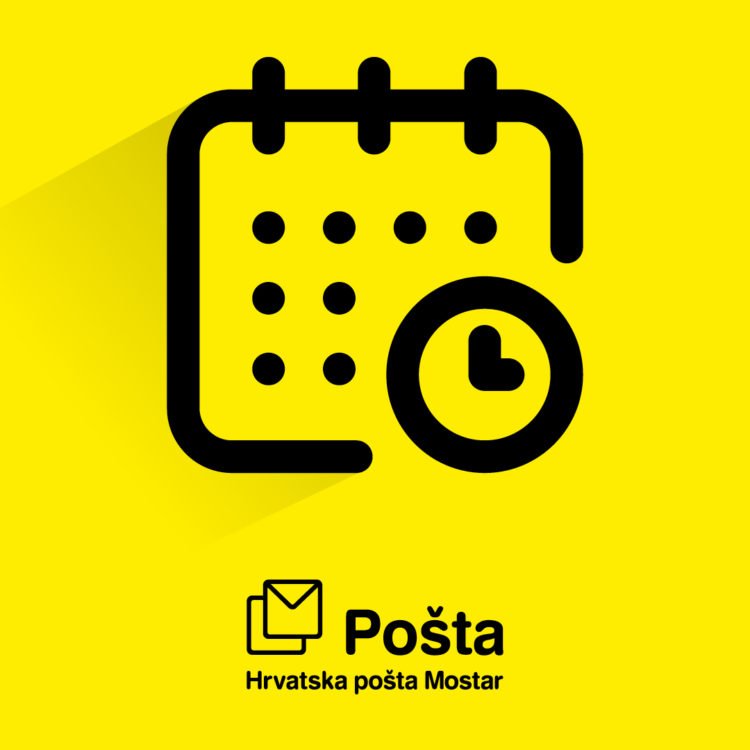 Poštanski uredi HP Mostar imaju novo radno vrijeme