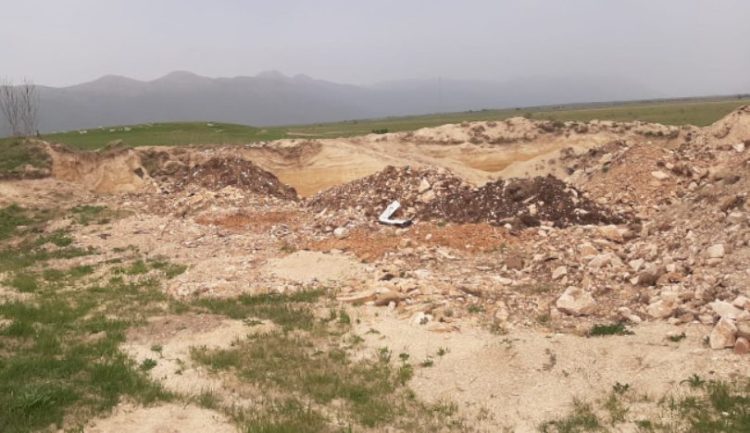 Livno: Kopajući pijesak devastirao lokalitet nacionalnog spomenika BiH