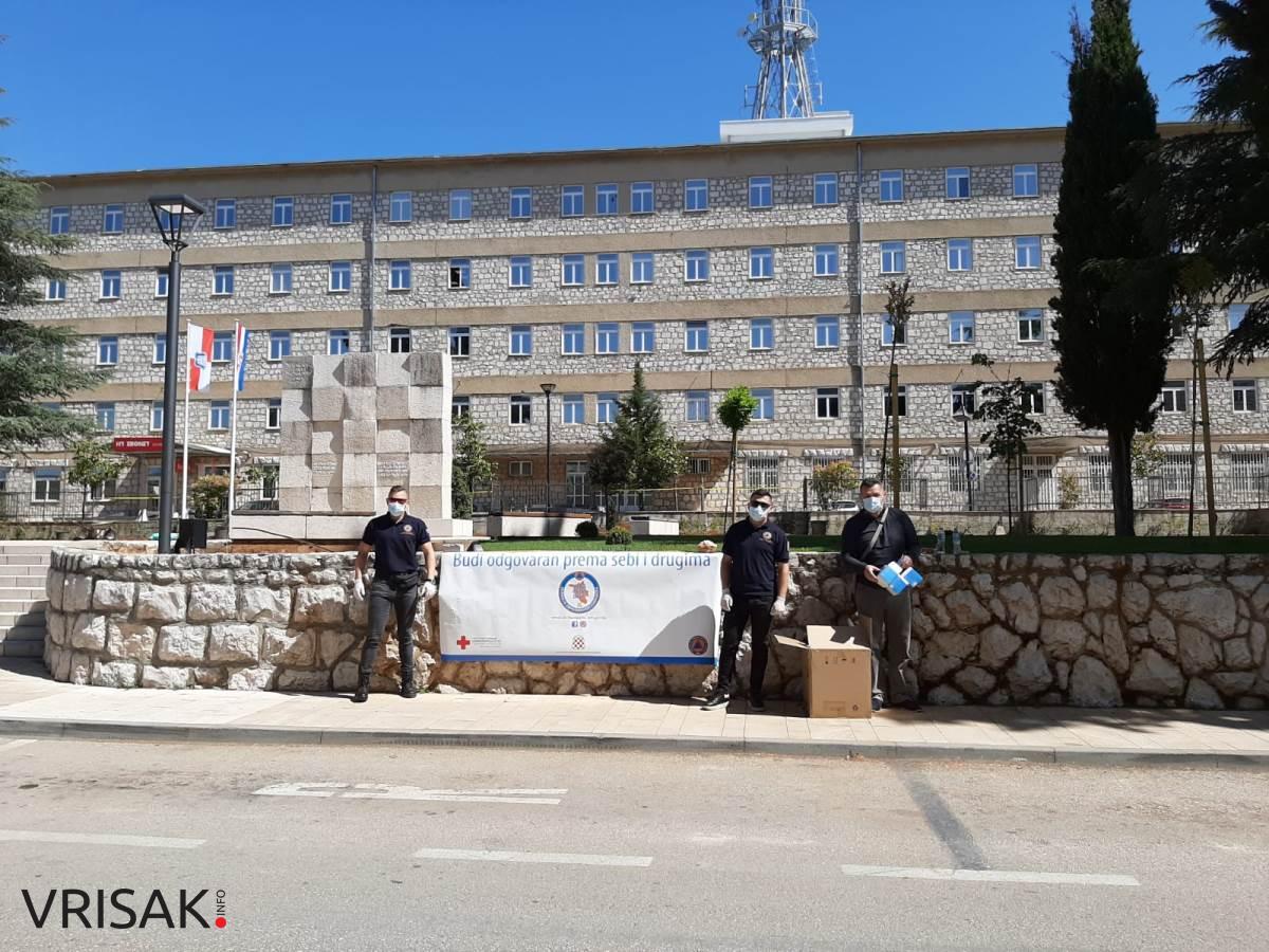 FOTO: Građani u ŽZH besplatno dobili zaštitne maske