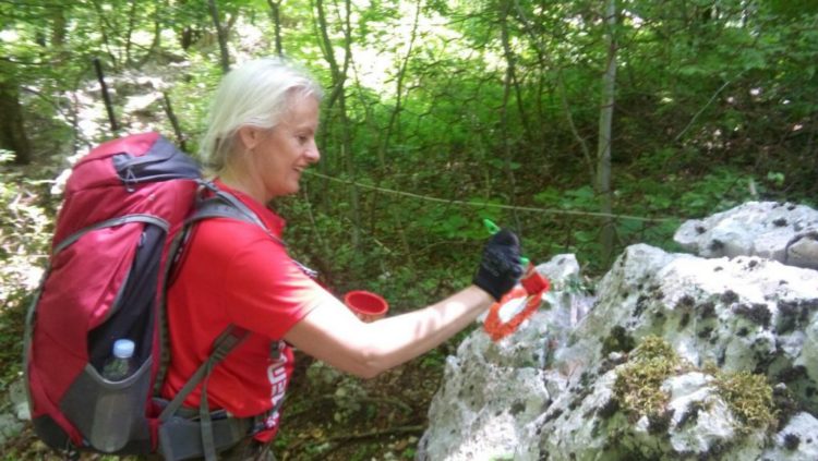 Nastavak markiranja staza na maloj Čvrsnici