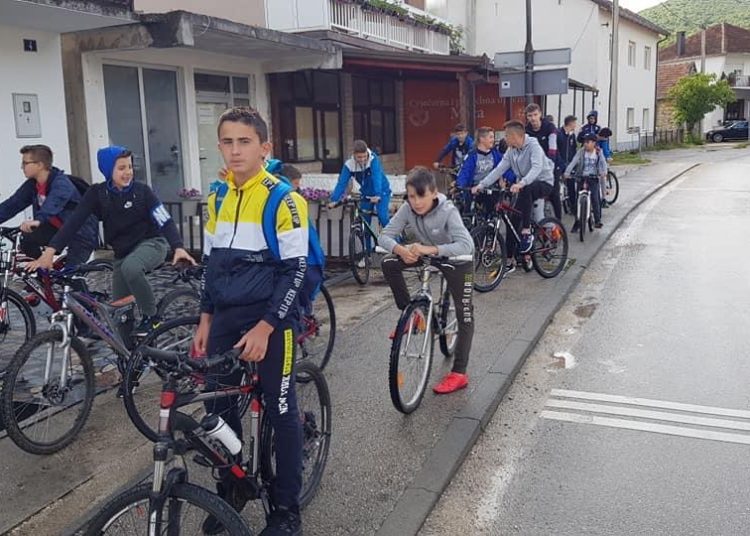 Kočerinski ministranti biciklirali