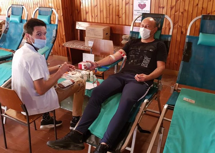 Kočerin: U dobrovoljnoj akciji darivanja krvi prikupljene 34 doze