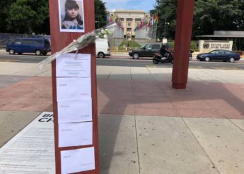 Ispred zgrade UN-a u Ženevi postavljena imena ubijene djece iz Viteza