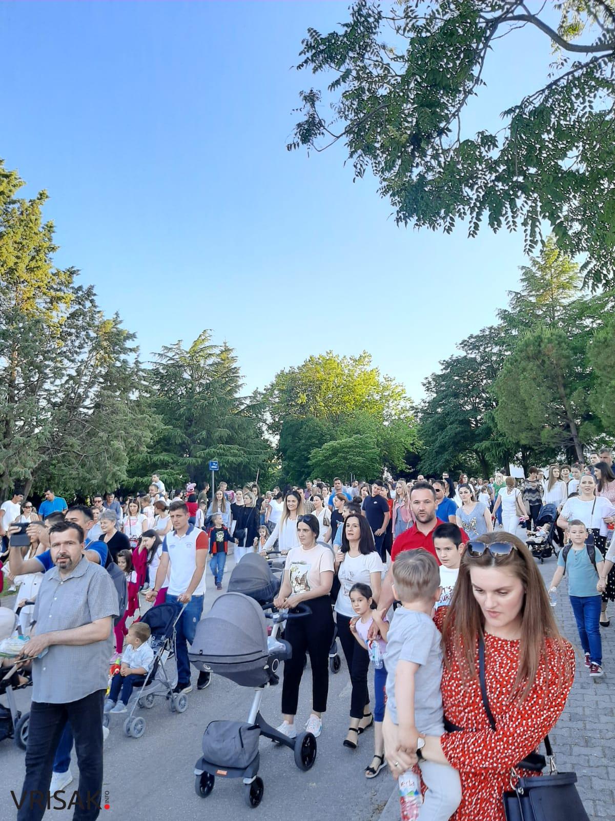 FOTO: Mnoštvo vjernika i hodočasnika na uočnicu sv. Anti na Humcu