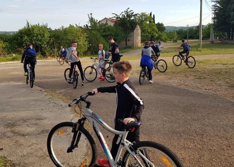 Kočerinski ministranti biciklirali