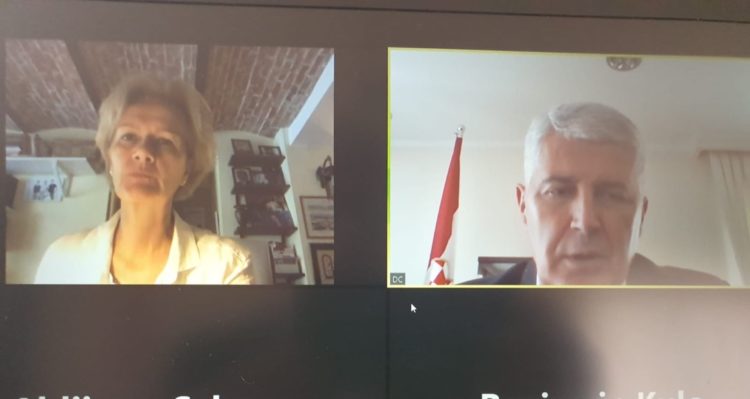 Čović održao sastanak s direktoricom EEAS-a za Zapadnu Europu, Zapadni Balkan i Tursku Angelinom Eichhorst