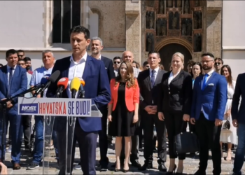 Most predstavio nositelje lista za parlamentarne izbore u RH