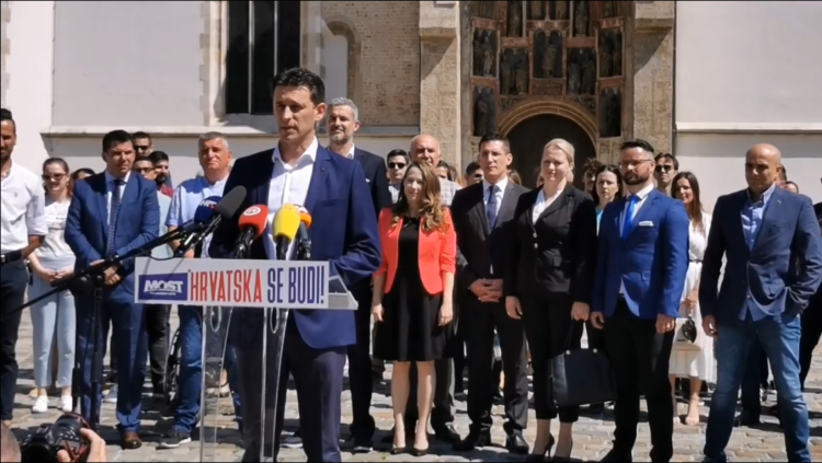 Most predstavio nositelje lista za parlamentarne izbore u RH