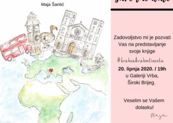 Najava: Promocija knjige #braknadvakontinenta autorice Maje Šantić