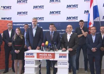 MOST predstavio kandidate za dijasporu: Raspudić i Raguž pred novinarima