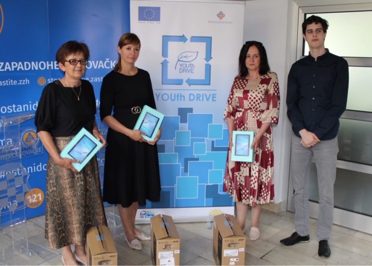 Donacija EU školama na području ŽZH kroz projekt Youth Drive