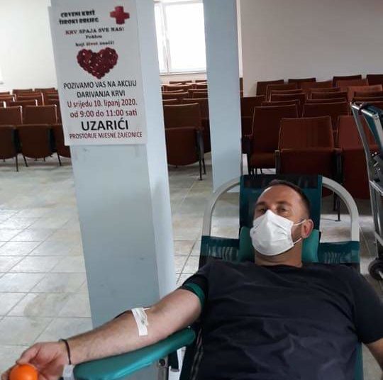 Široki Brijeg: Na Uzarićima prikupljena 31 doza krvi