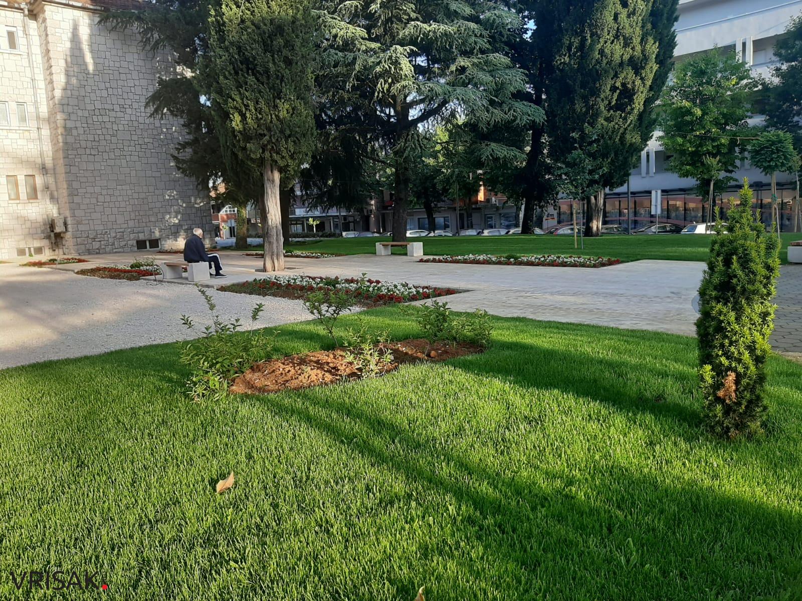 Grude: Suncem obasjan novouređeni Park hrvatskih velikana