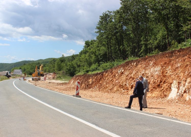 Radovi na Vraniću u punom zamahu