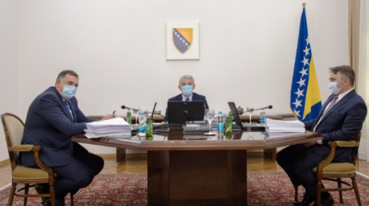 Predsjedništvo BiH utvrdilo prijedlog proračuna BiH, na potezu Parlament