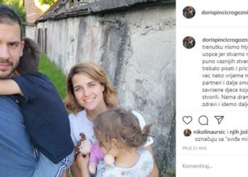 Doris Pinčić se na društvenim mrežama oglasila o razvodu