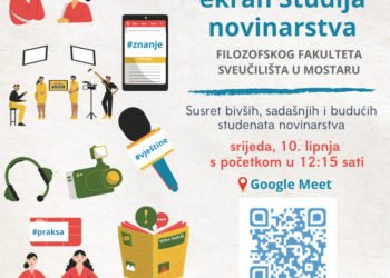 Otvoreni ekran Studija novinarstva Filozofskog fakulteta SUM-a