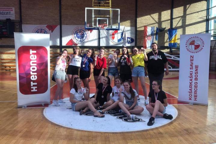 Juniorke ŽKK Posušje osvojile su 3. mjesto u završnici lige Herceg-Bosne