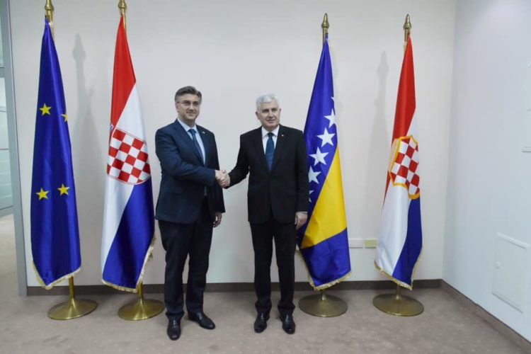 Sastanak Plenkovića i Čovića u Mostaru: Suradnjom do uvjerljive pobjede HDZ-a na izborima