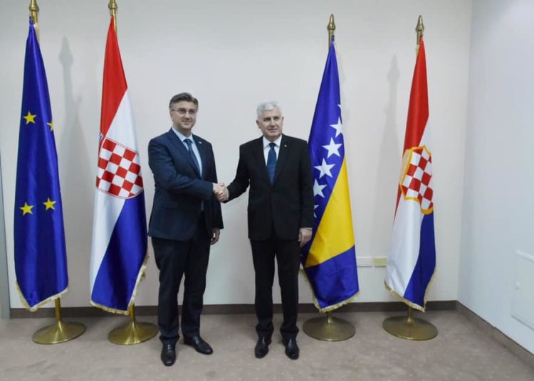 Sastanak Plenkovića i Čovića u Mostaru: Suradnjom do uvjerljive pobjede HDZ-a na izborima