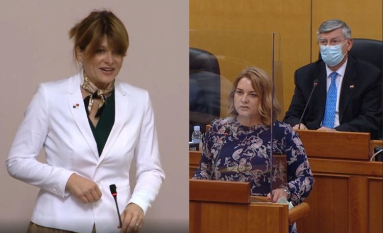 Vidović Krišto upozorila zastupnicu SDSS-a zbog uporabe srpskog jezika