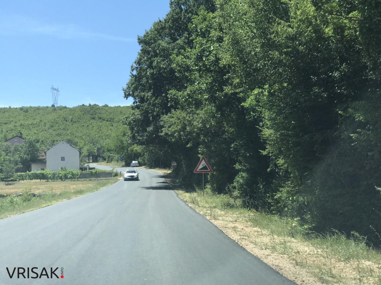 Asfaltom presvučena “Musina strana” na dionici Privalj – Grude