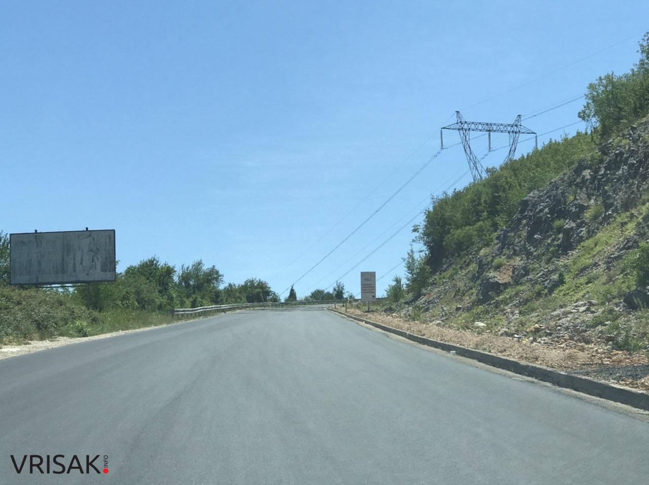 Asfaltom presvučena “Musina strana” na dionici Privalj – Grude