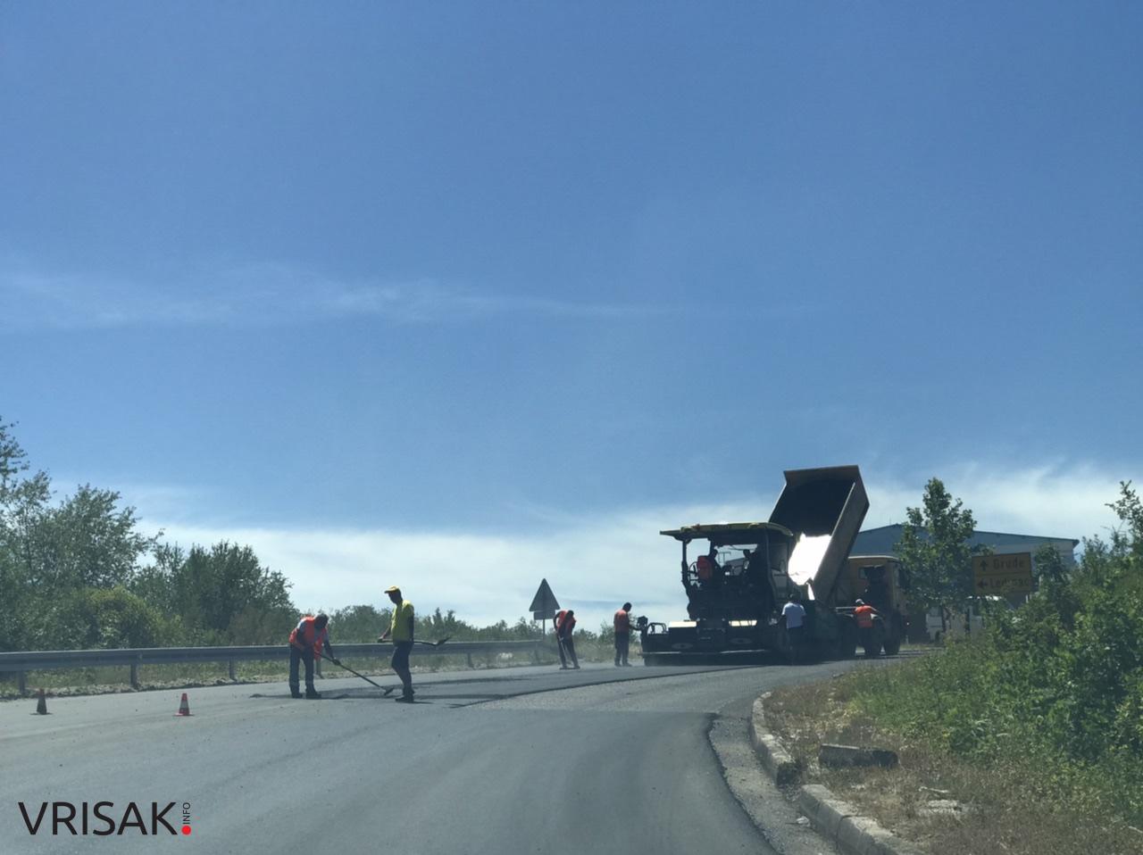 Asfaltom presvučena “Musina strana” na dionici Privalj – Grude