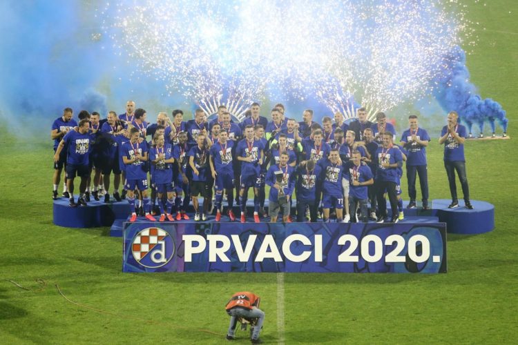 Dinamo na praznom Maksimiru proslavio naslov prvaka