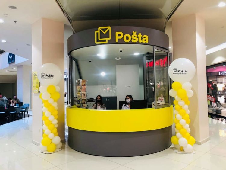 Otvoren novi poštanski ured Hrvatske pošte Mostar u Mepas Mall-u