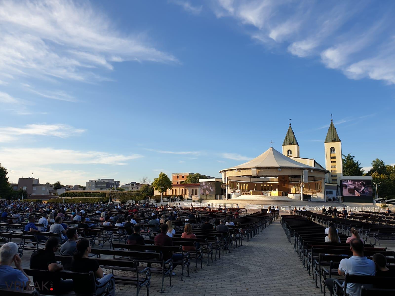 Veliki broj vjernika zadnje nedjelje u srpnju posjetio Međugorje