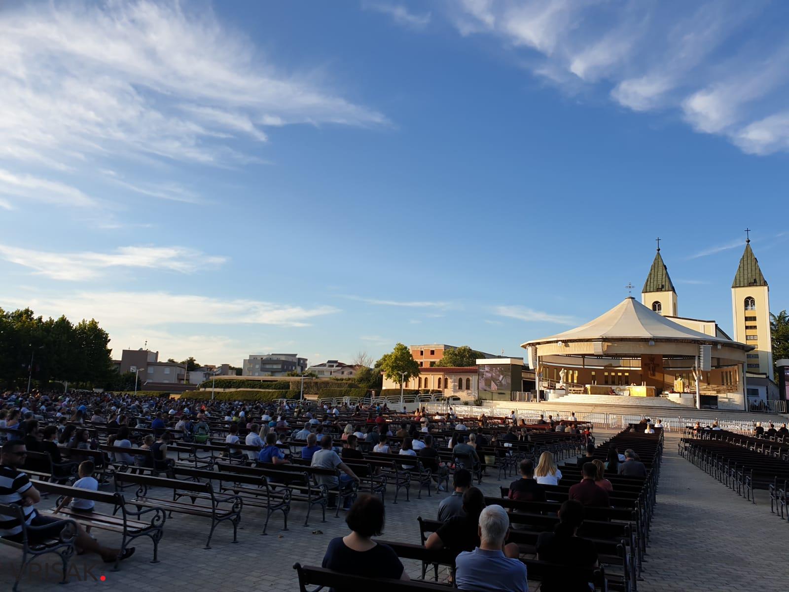 Veliki broj vjernika zadnje nedjelje u srpnju posjetio Međugorje