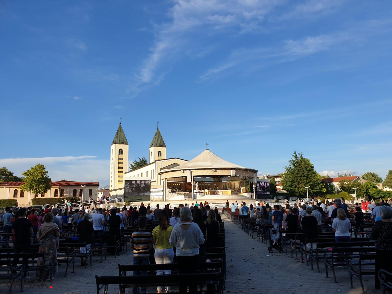 Veliki broj vjernika zadnje nedjelje u srpnju posjetio Međugorje
